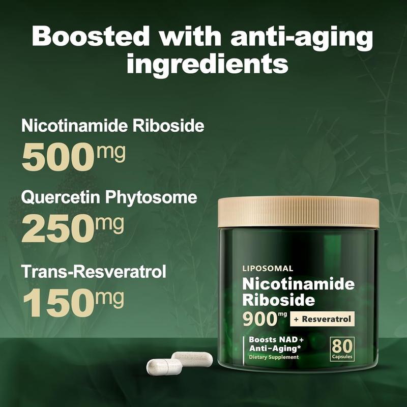 NAD+ Supplement with Resveratrol & Quercetin