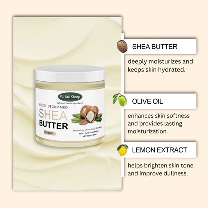 Luxurious Crude & Degummed Shea Butter – Nature’s Ultimate Skin Nourisher