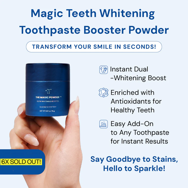 Magic Whitening Toothpaste Booster